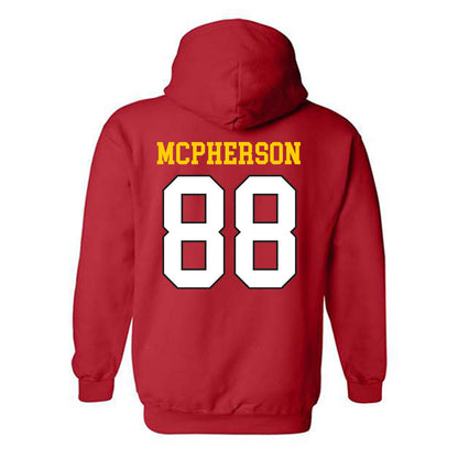 Maryland - NCAA Men's Lacrosse : Hamish McPherson - Classic Shersey Hooded Sweatshirt-1