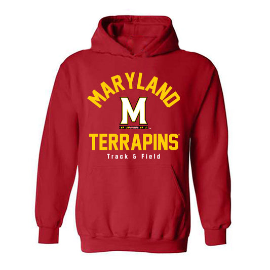 Maryland - NCAA Women's Track & Field : Victoria Teasley - Classic Shersey Hooded Sweatshirt-0