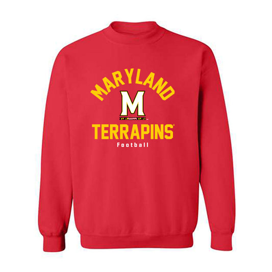 Maryland - NCAA Football : Michael McMonigle - Classic Shersey Crewneck Sweatshirt-0