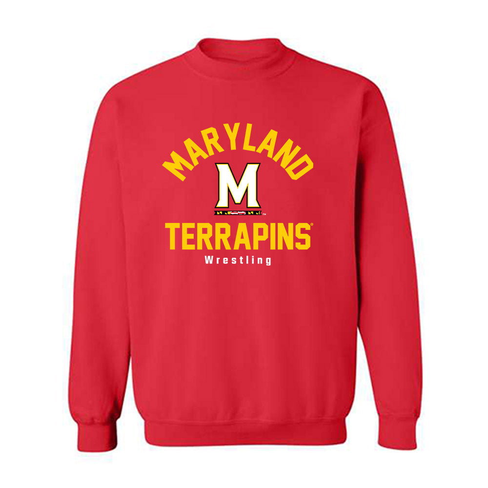 Maryland - NCAA Wrestling : Nathan Perry - Crewneck Sweatshirt