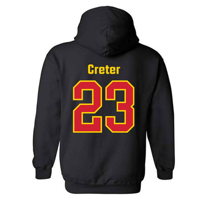 Maryland - NCAA Men's Lacrosse : Sean Creter - Classic Shersey Hooded Sweatshirt-1