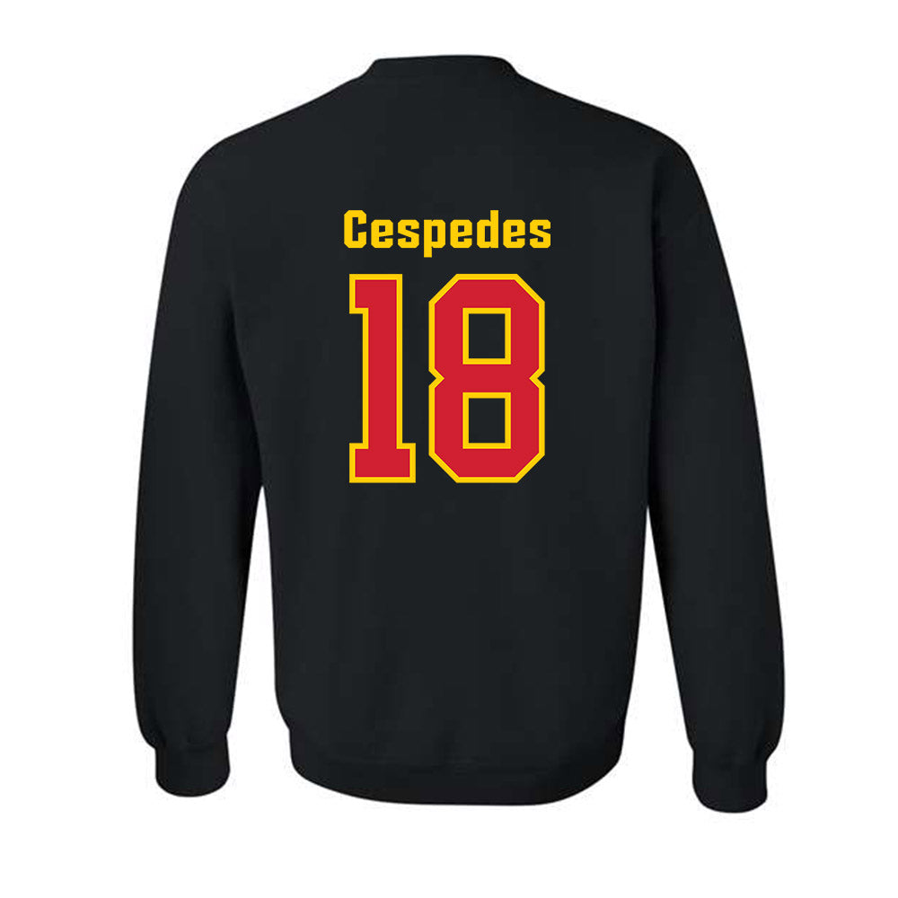 Maryland - NCAA Baseball : Cristofer Cespedes - Classic Shersey Crewneck Sweatshirt-1