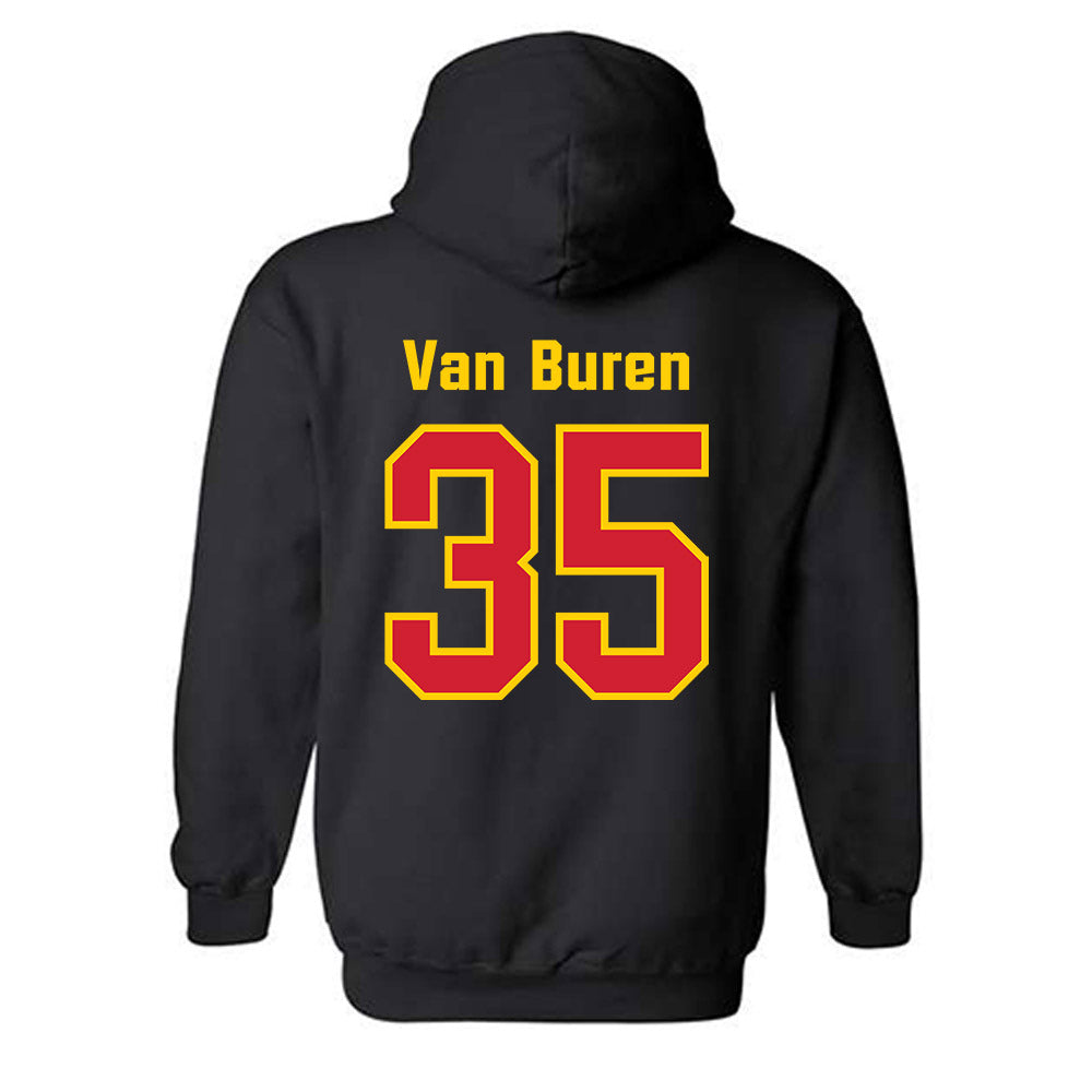 Maryland - NCAA Baseball : Ryan Van Buren - Classic Shersey Hooded Sweatshirt-1