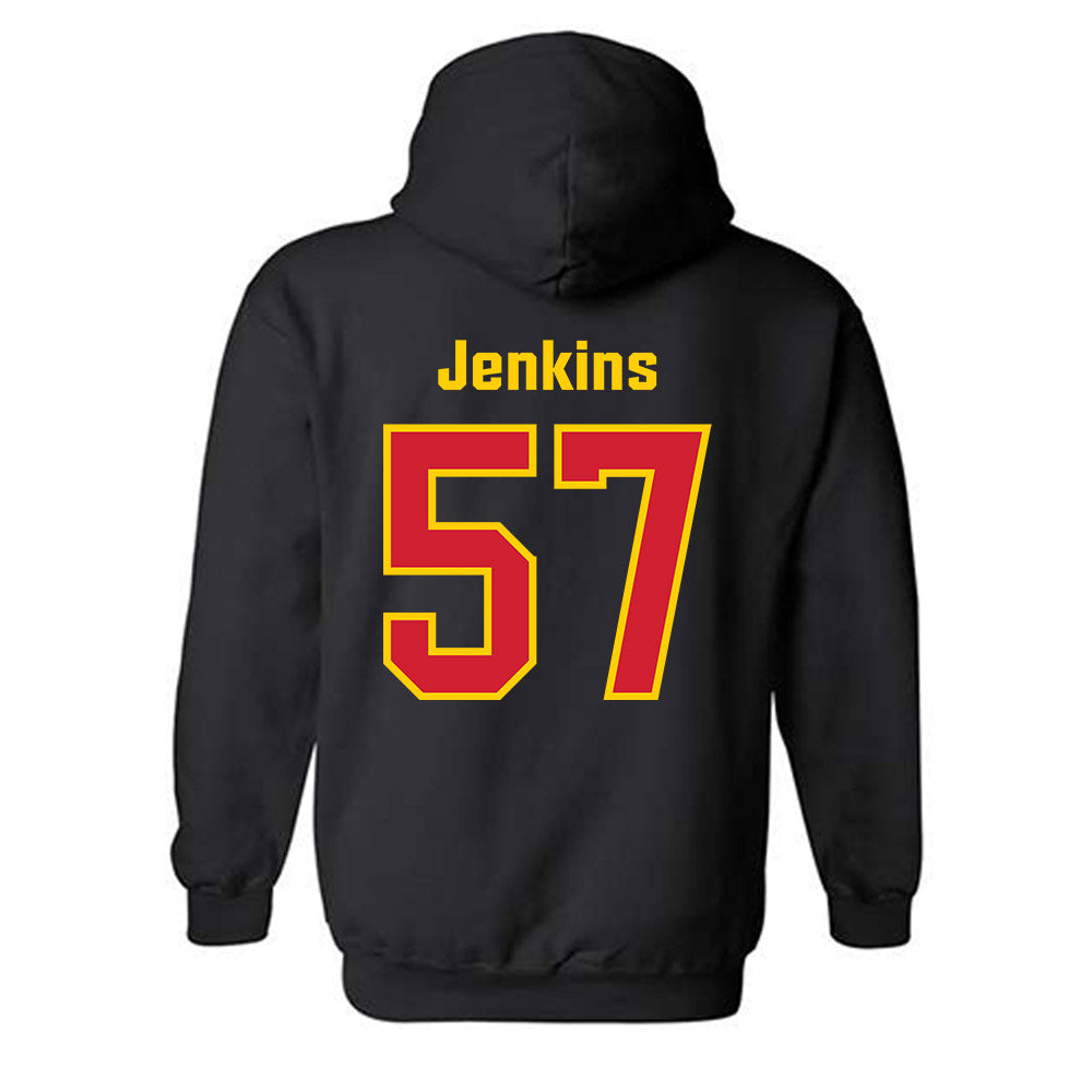 Maryland - NCAA Football : Bryce Jenkins - Classic Shersey Hooded Sweatshirt-1