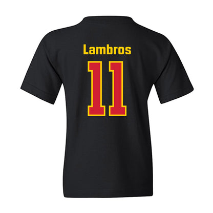 Maryland - NCAA Baseball : Elijah Lambros - Classic Shersey Youth T-Shirt-1