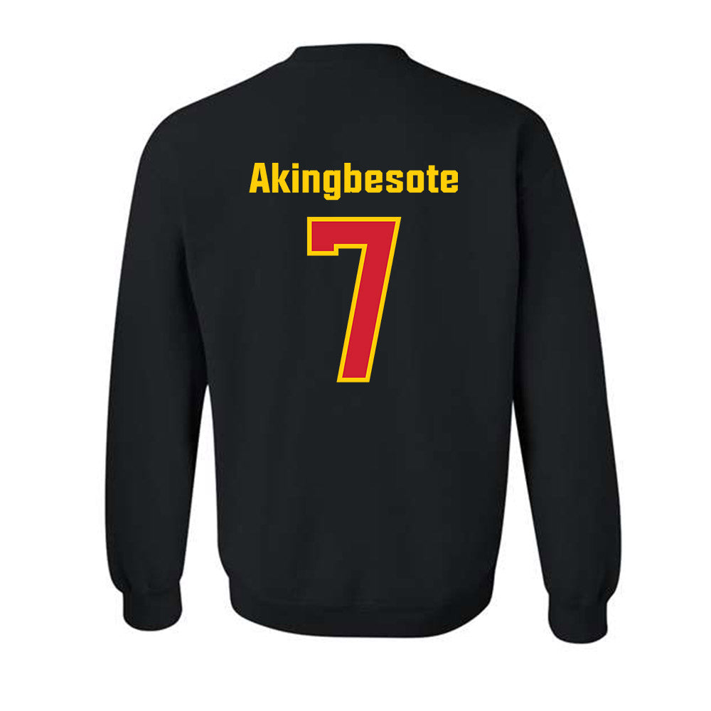 Maryland - NCAA Football : Tommy Akingbesote - Crewneck Sweatshirt