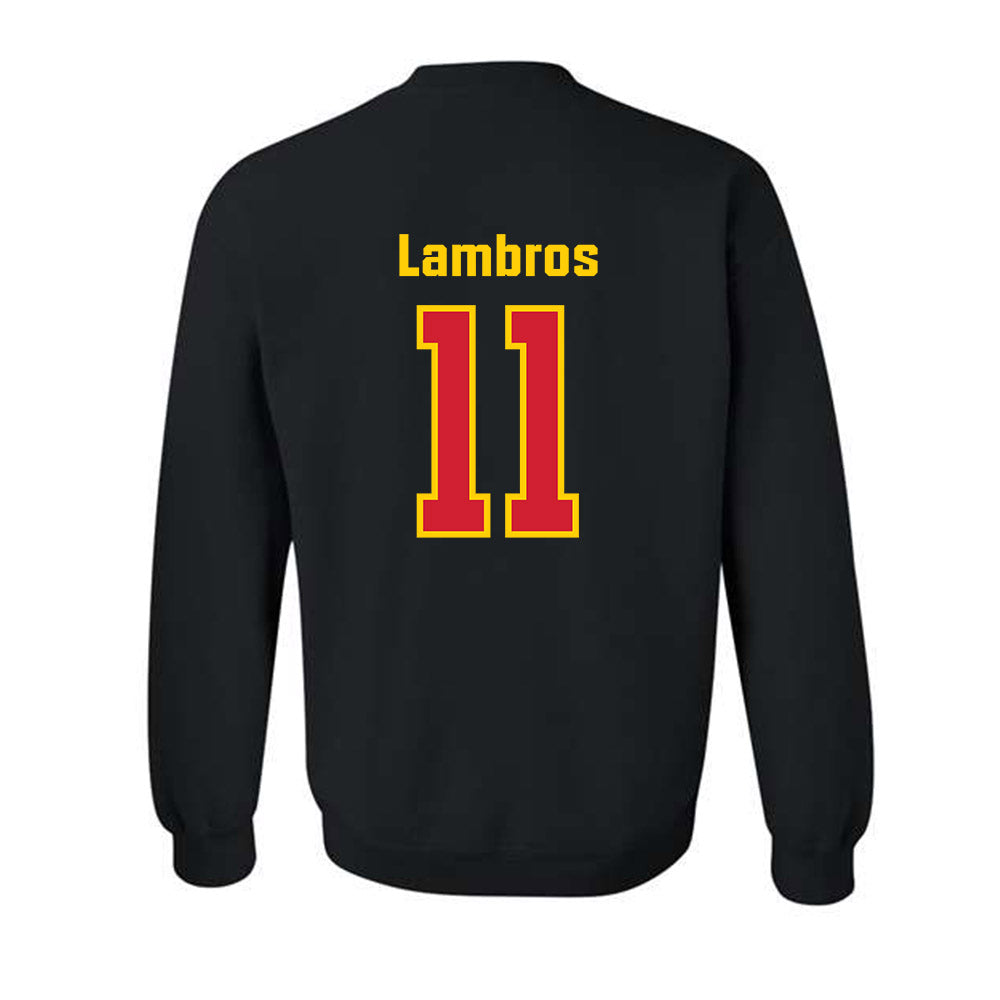 Maryland - NCAA Baseball : Elijah Lambros - Classic Shersey Crewneck Sweatshirt-1