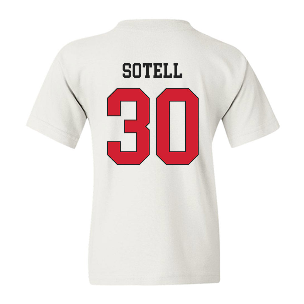 Maryland - NCAA Men's Basketball : Lukas Sotell - Classic Shersey Youth T-Shirt-1