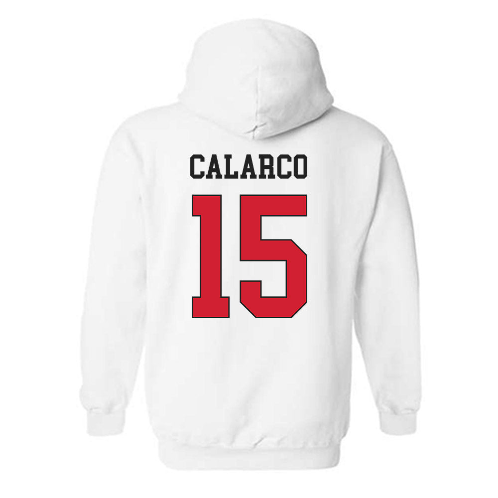 Maryland - NCAA Baseball : Alex Calarco - Classic Shersey Hooded Sweatshirt-1