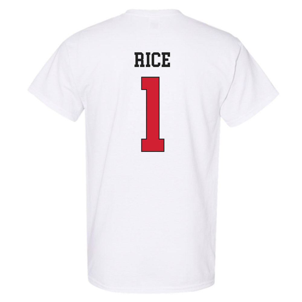 Maryland - NCAA Men's Basketball : Rodney Rice - Classic Shersey T-Shirt-1