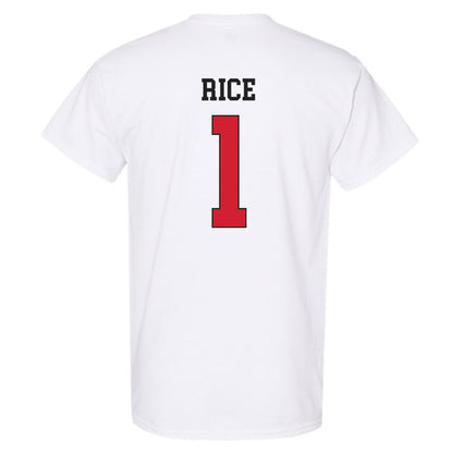 Maryland - NCAA Men's Basketball : Rodney Rice - Classic Shersey T-Shirt-1