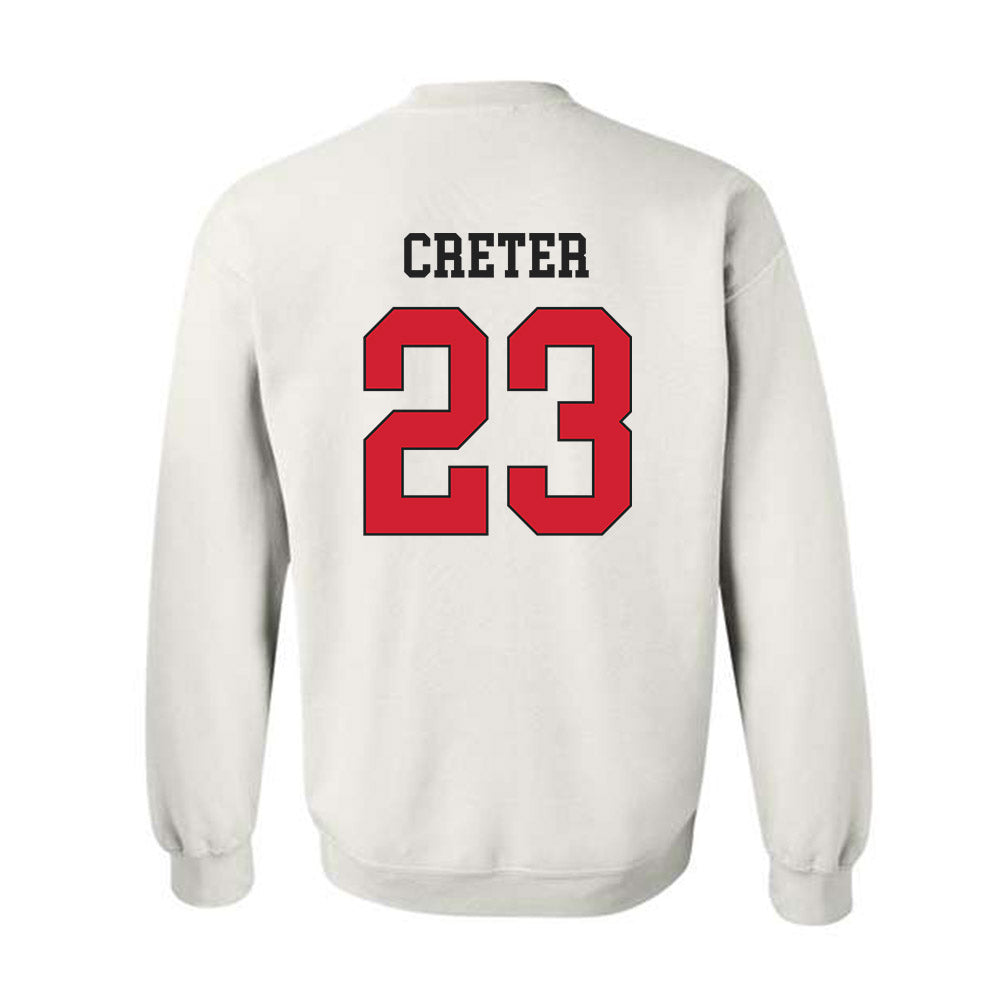 Maryland - NCAA Men's Lacrosse : Sean Creter - Classic Shersey Crewneck Sweatshirt-1