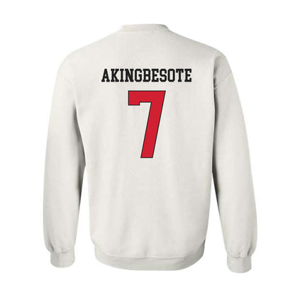 Maryland - NCAA Football : Tommy Akingbesote - Crewneck Sweatshirt