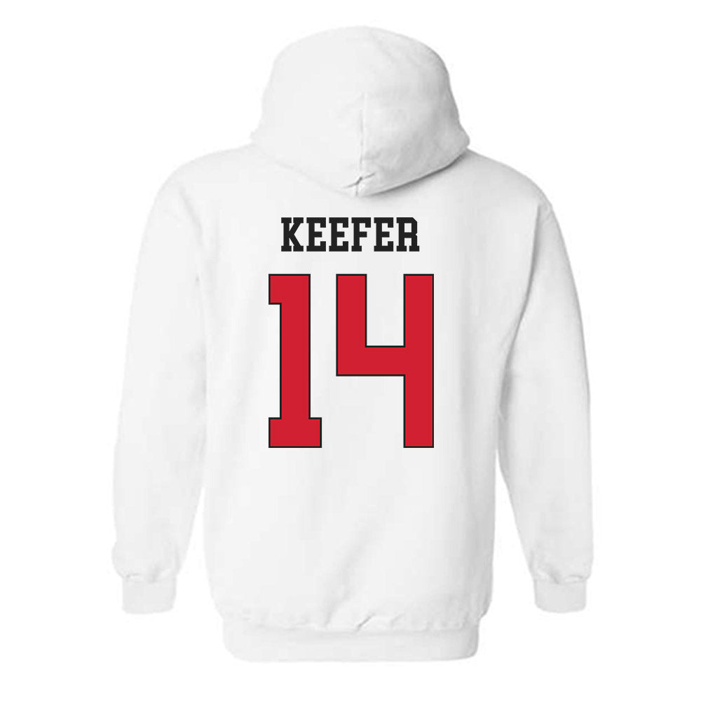 Maryland - NCAA Baseball : Luke Keefer - Classic Shersey Hooded Sweatshirt-1