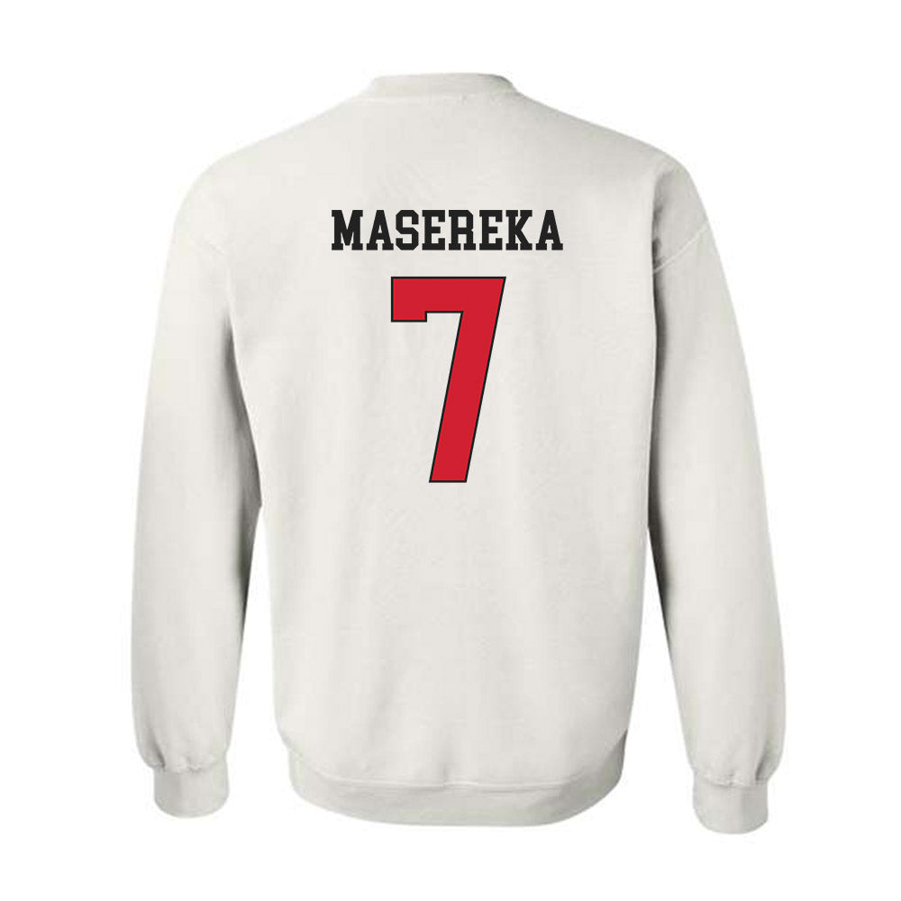 Maryland - NCAA Men's Soccer : Sadam Masereka - Classic Shersey Crewneck Sweatshirt