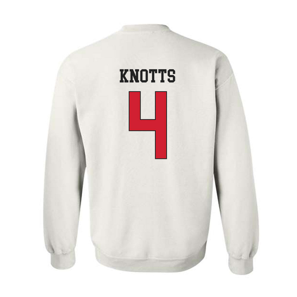 Maryland - NCAA Football : Shaleak Knotts - Classic Shersey Crewneck Sweatshirt