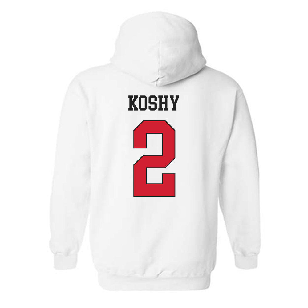 Maryland - NCAA Baseball : Andrew Koshy - Classic Shersey Hooded Sweatshirt-1