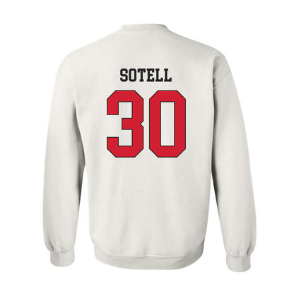 Maryland - NCAA Men's Basketball : Lukas Sotell - Classic Shersey Crewneck Sweatshirt-1