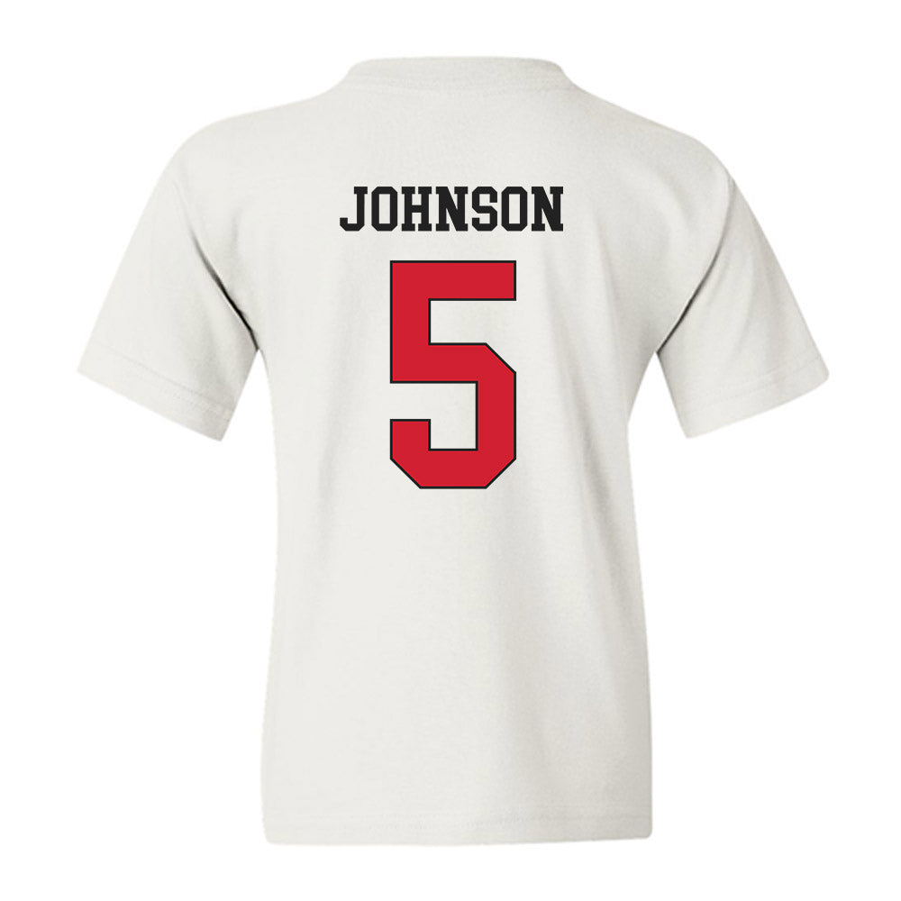 Maryland - NCAA Baseball : Andrew Johnson - Classic Shersey Youth T-Shirt-1