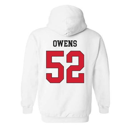 Maryland - NCAA Men's Lacrosse : Trevor Owens - Classic Shersey Hooded Sweatshirt-1