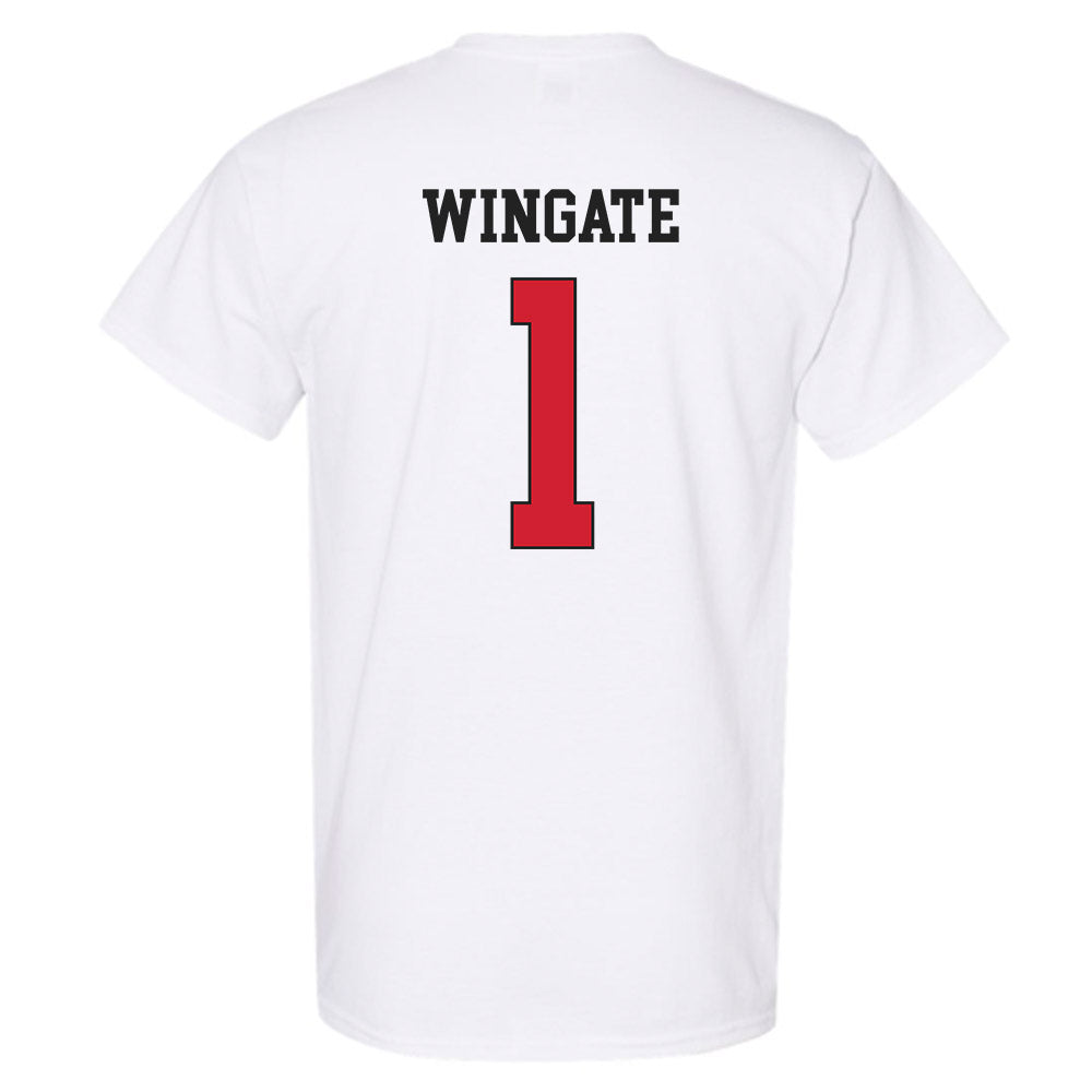 Maryland - NCAA Football : Daniel Wingate - Classic Shersey T-Shirt-1