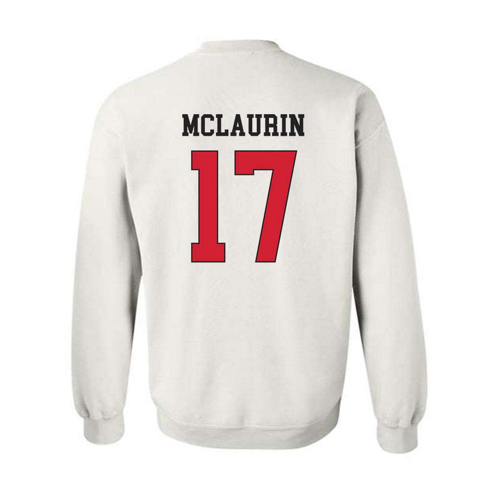 Maryland - NCAA Football : Josiah Mclaurin - Crewneck Sweatshirt