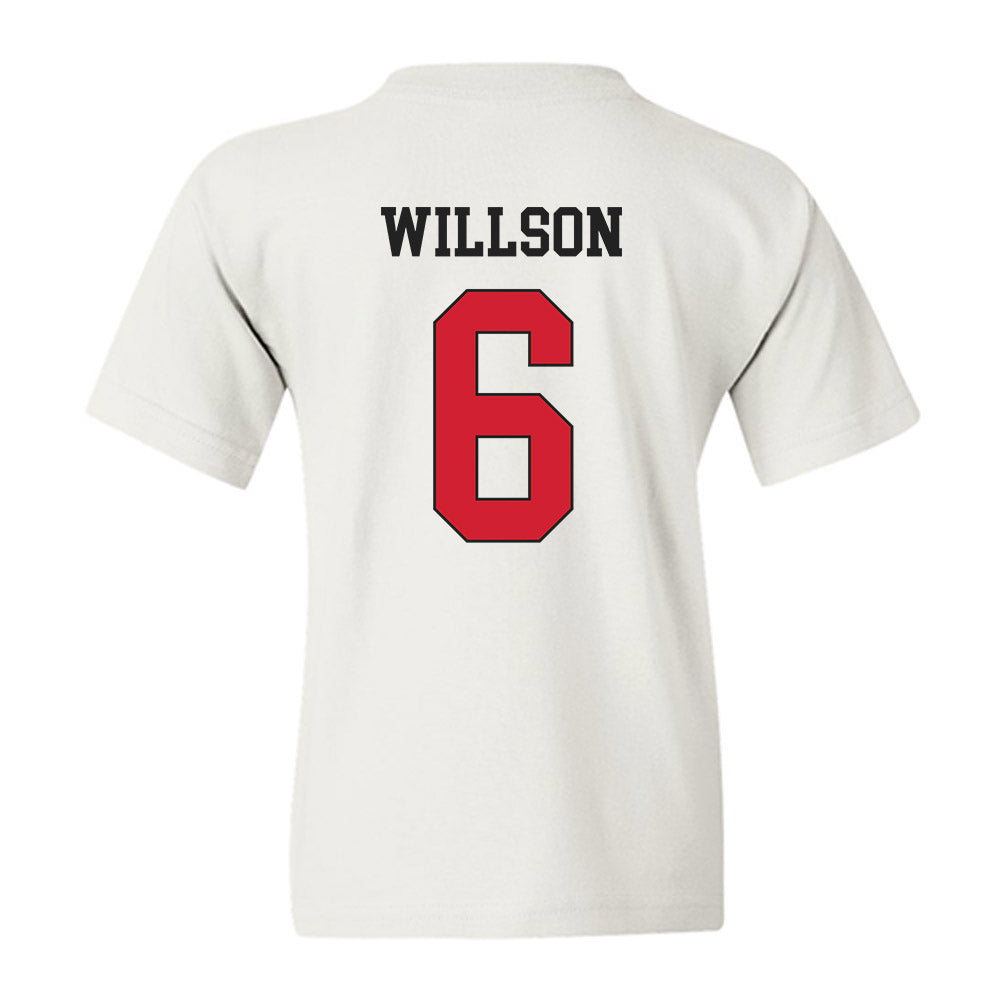 Maryland - NCAA Baseball : Liam Willson - Classic Shersey Youth T-Shirt-1