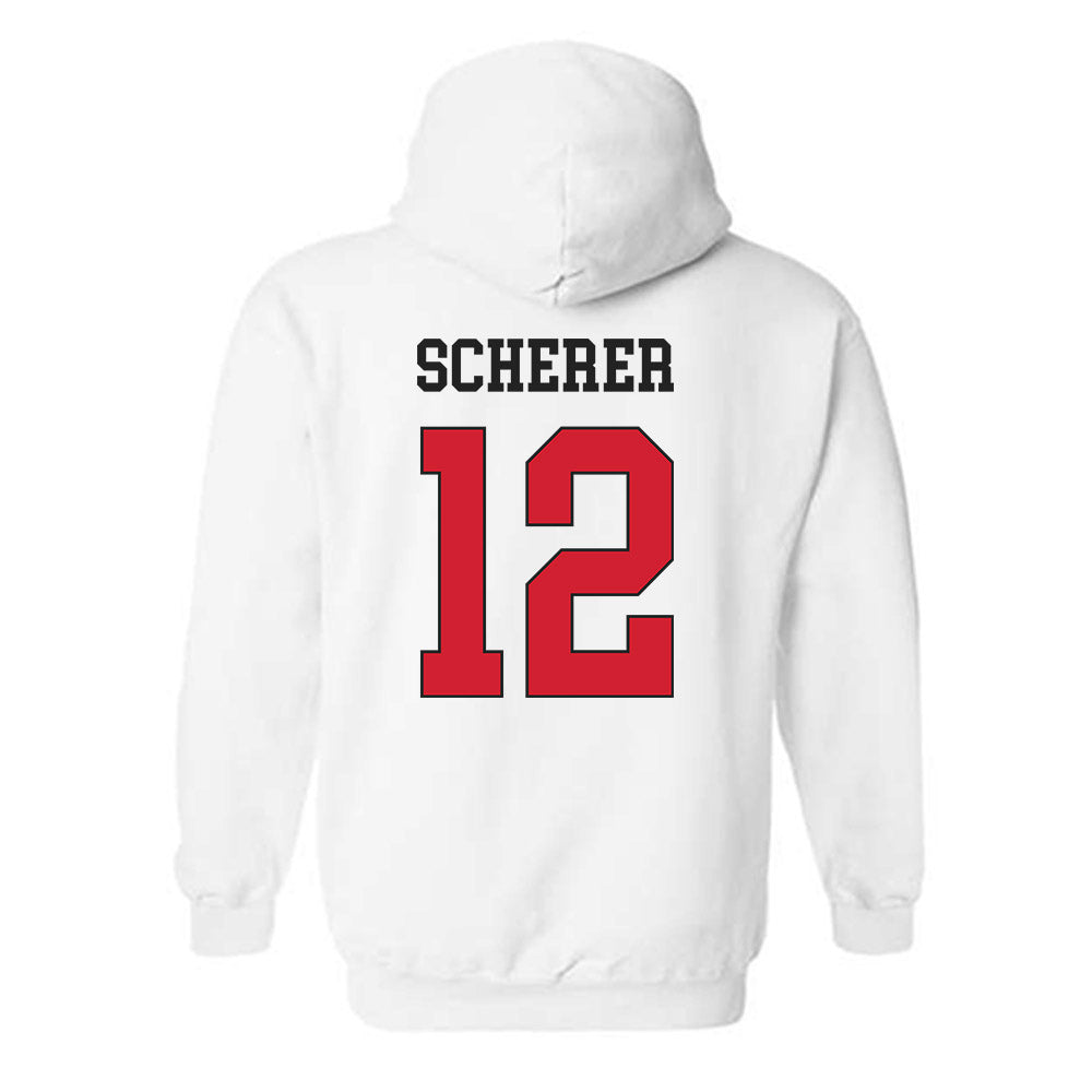 Maryland - NCAA Women's Volleyball : Katherine Scherer - Classic Shersey Hooded Sweatshirt-1