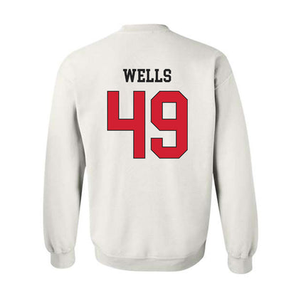 Maryland - NCAA Football : Chris Wells - Classic Shersey Crewneck Sweatshirt-1