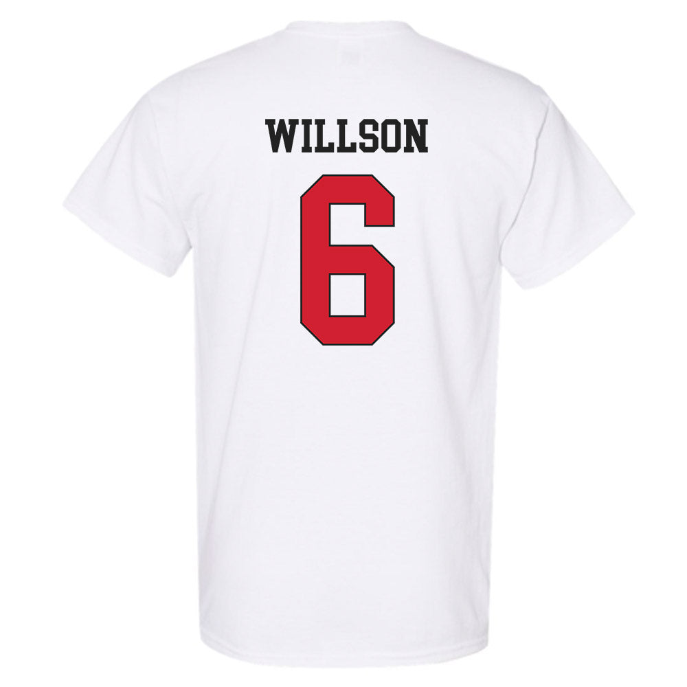 Maryland - NCAA Baseball : Liam Willson - Classic Shersey T-Shirt-1