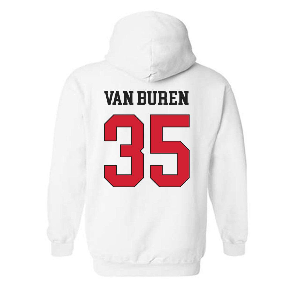 Maryland - NCAA Baseball : Ryan Van Buren - Classic Shersey Hooded Sweatshirt-1