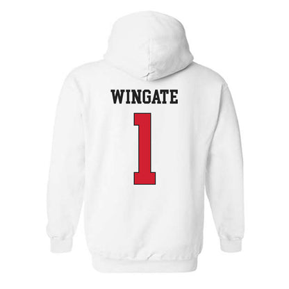 Maryland - NCAA Football : Daniel Wingate - Classic Shersey Hooded Sweatshirt-1