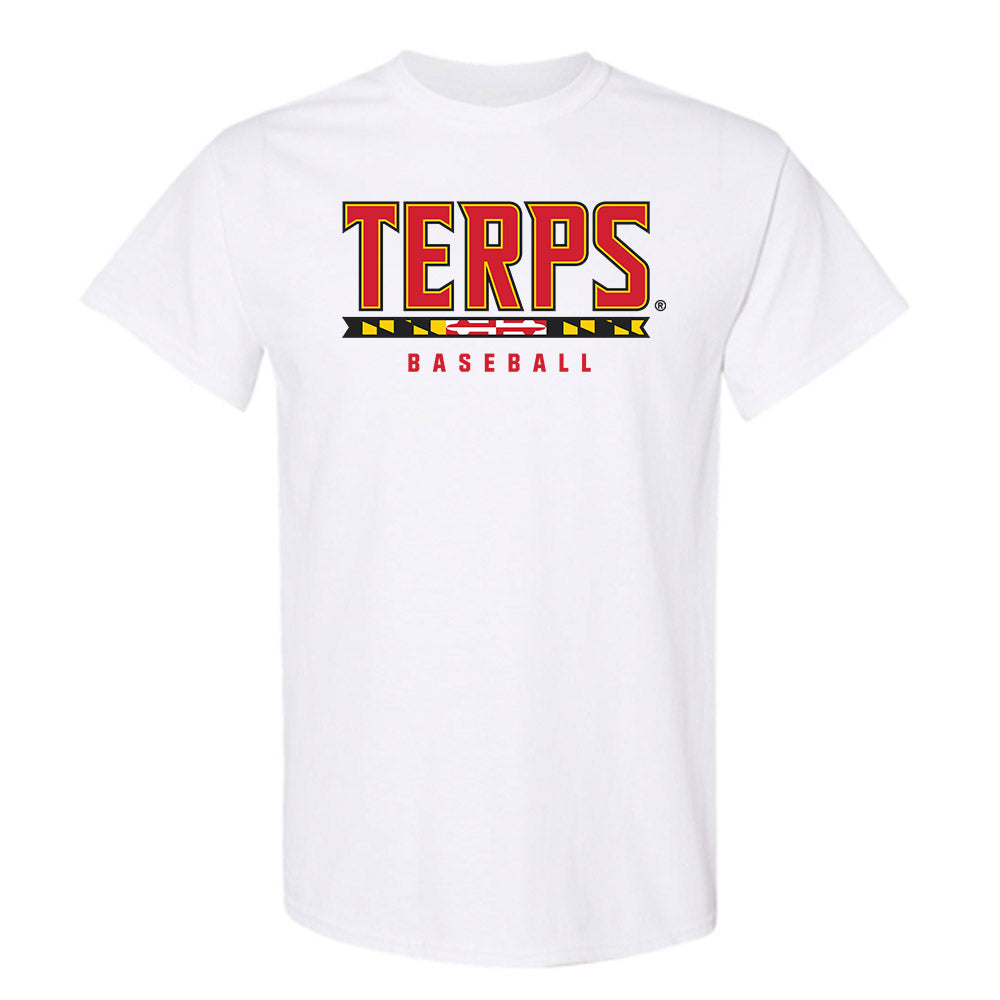 Maryland - NCAA Baseball : Elijah Lambros - Classic Shersey T-Shirt-0