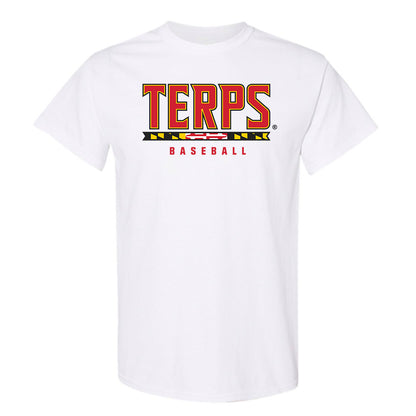 Maryland - NCAA Baseball : Elijah Lambros - Classic Shersey T-Shirt-0