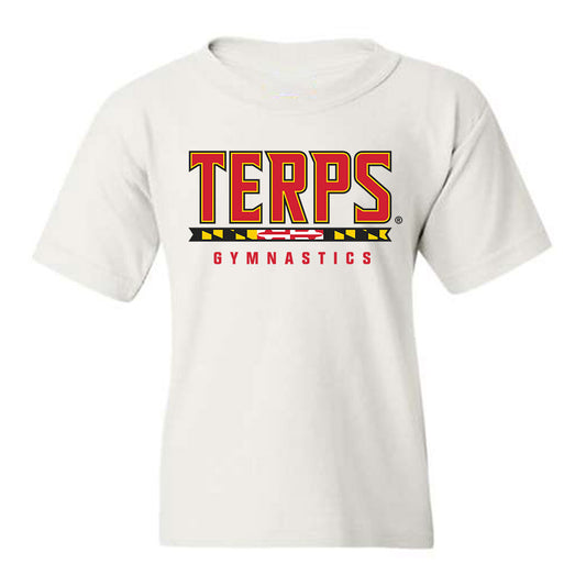 Maryland - NCAA Women's Gymnastics : Tasha Brozowski - Classic Shersey Youth T-Shirt