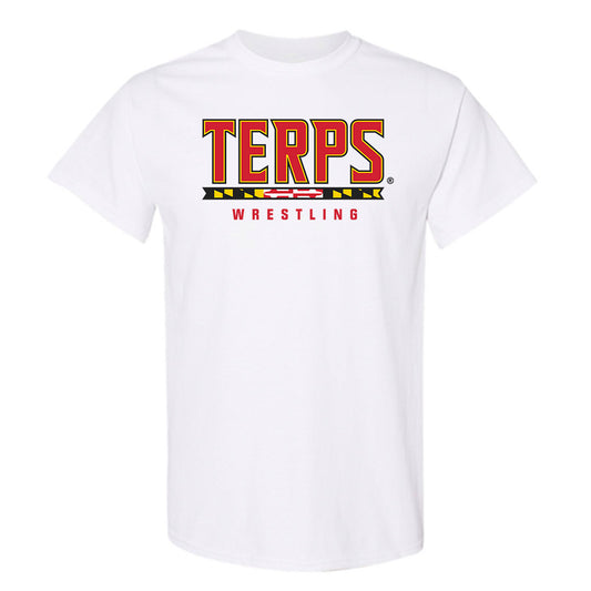 Maryland - NCAA Wrestling : Joey Schneck - T-Shirt