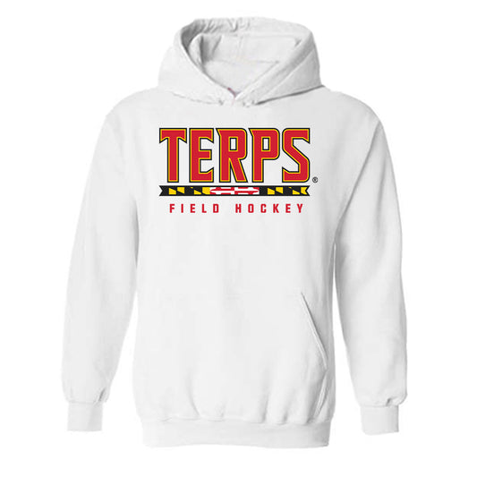 Maryland - NCAA Women's Field Hockey : Ericka Morris-Admas - Classic Shersey Hooded Sweatshirt