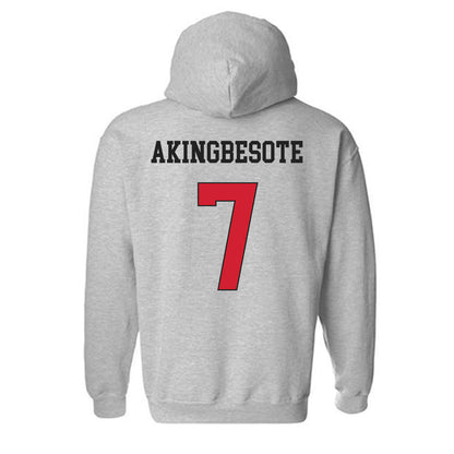 Maryland - NCAA Football : Tommy Akingbesote - Hooded Sweatshirt