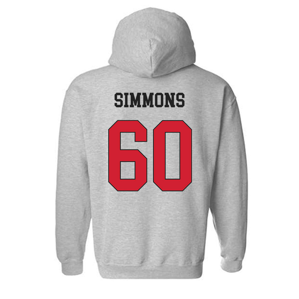 Maryland - NCAA Football : Joshua Simmons - Hooded Sweatshirt