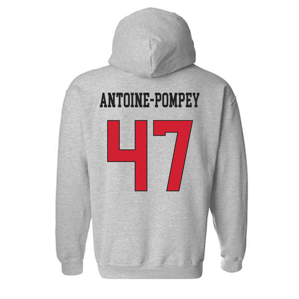 Maryland - NCAA Football : Sebastian Antoine-Pompey - Classic Shersey Hooded Sweatshirt