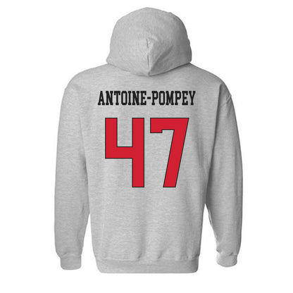 Maryland - NCAA Football : Sebastian Antoine-Pompey - Classic Shersey Hooded Sweatshirt