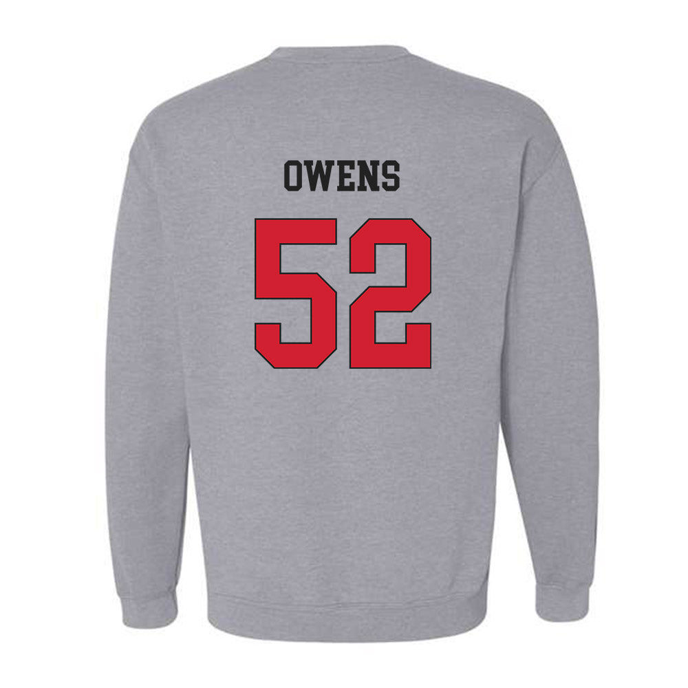 Maryland - NCAA Men's Lacrosse : Trevor Owens - Classic Shersey Crewneck Sweatshirt-1