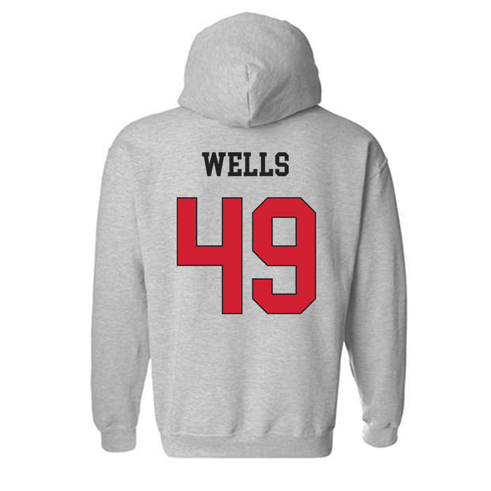 Maryland - NCAA Football : Chris Wells - Classic Shersey Hooded Sweatshirt-1