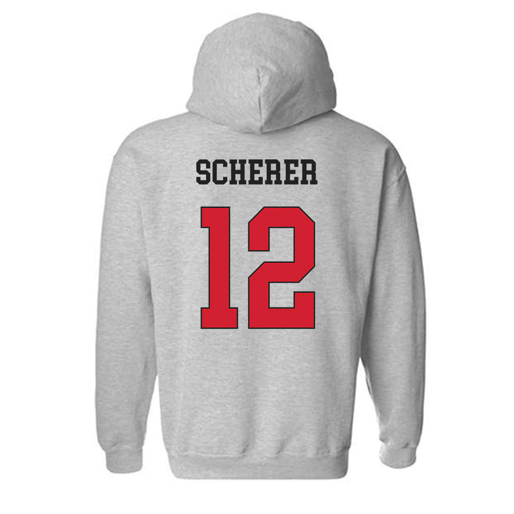 Maryland - NCAA Women's Volleyball : Katherine Scherer - Classic Shersey Hooded Sweatshirt-1