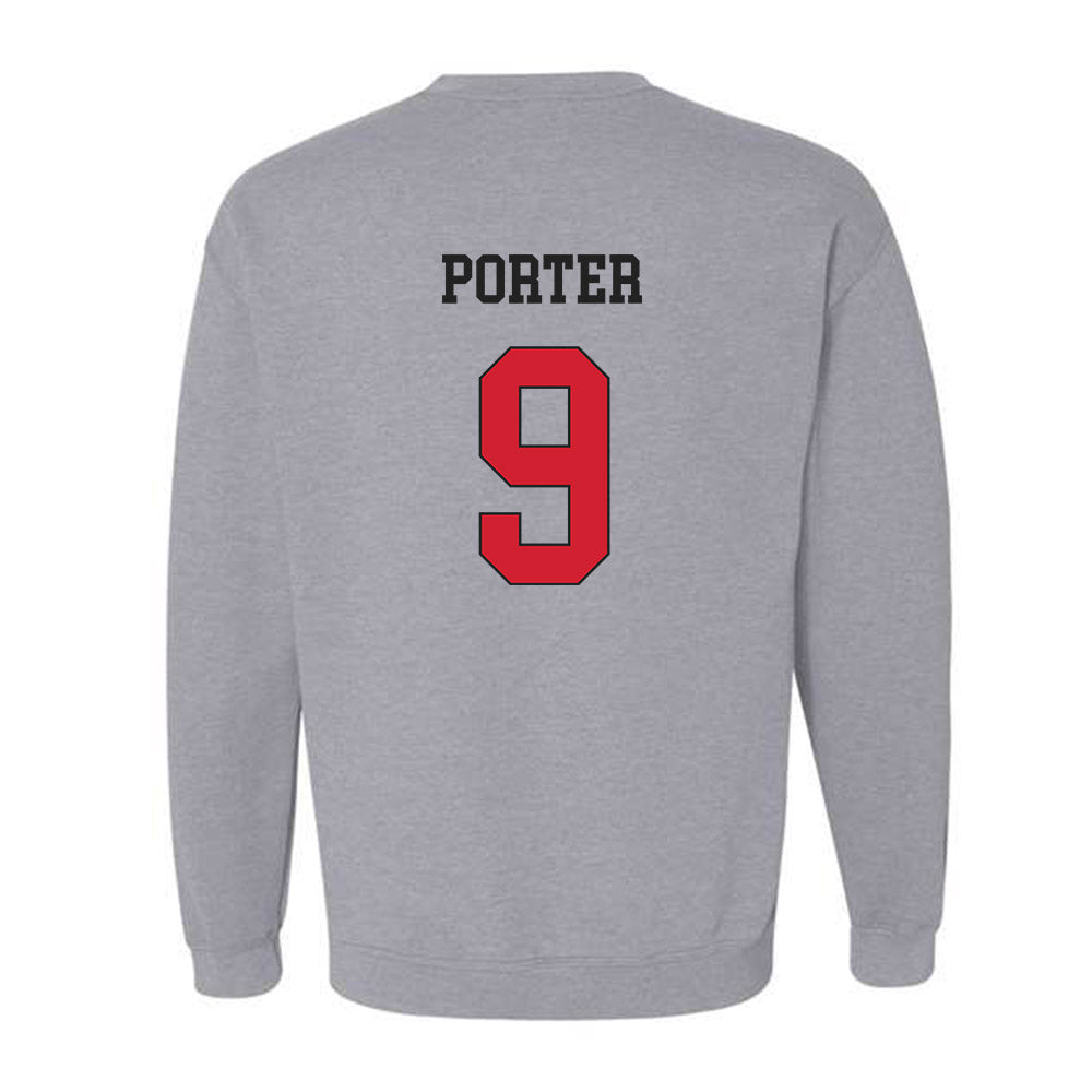 Maryland - NCAA Baseball : Hollis Porter - Classic Shersey Crewneck Sweatshirt-1