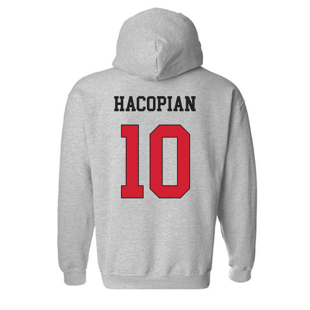 Maryland - NCAA Baseball : Chris Hacopian - Classic Shersey Hooded Sweatshirt-1