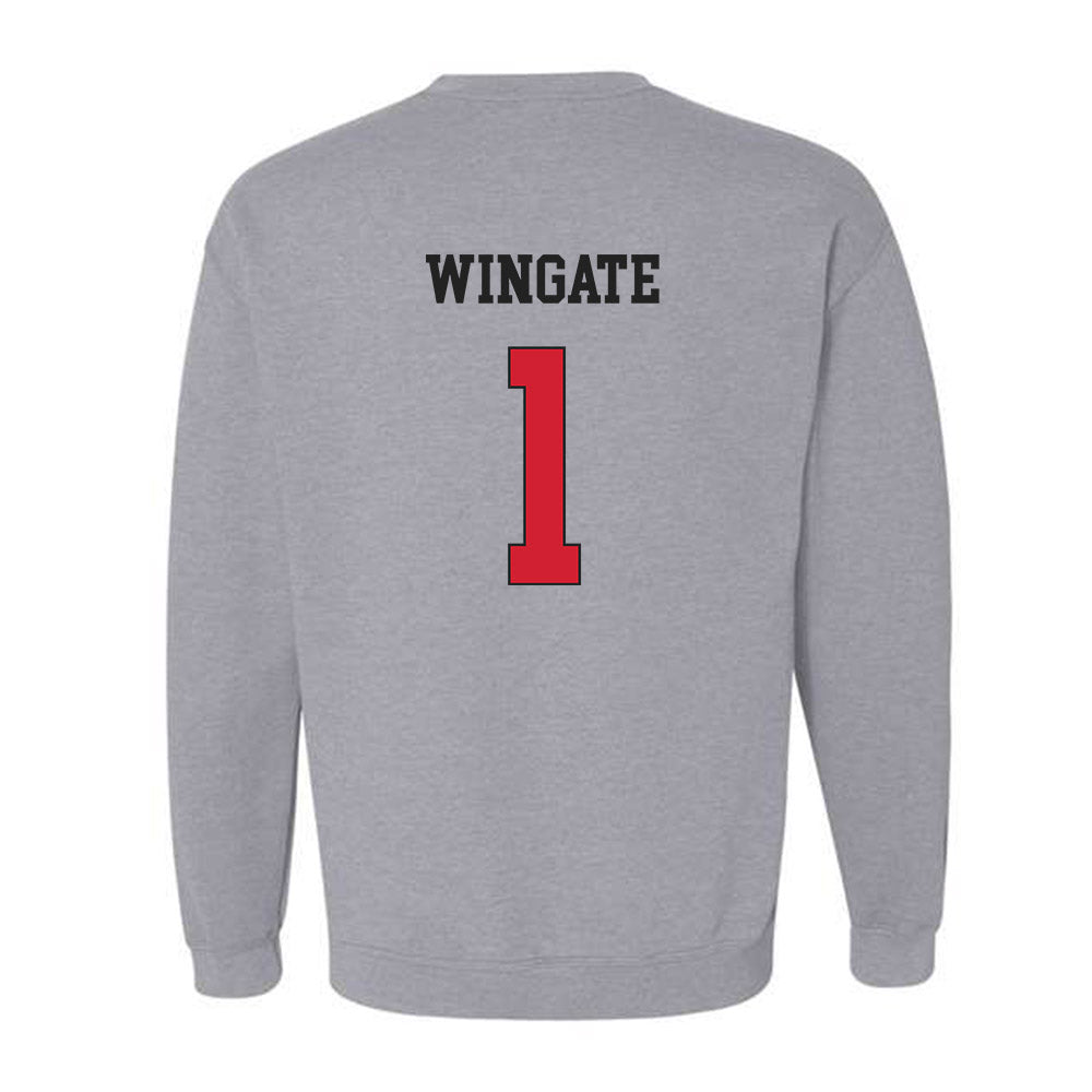 Maryland - NCAA Football : Daniel Wingate - Classic Shersey Crewneck Sweatshirt-1