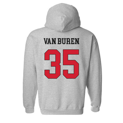 Maryland - NCAA Baseball : Ryan Van Buren - Classic Shersey Hooded Sweatshirt-1