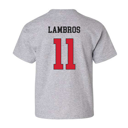 Maryland - NCAA Baseball : Elijah Lambros - Classic Shersey Youth T-Shirt-1