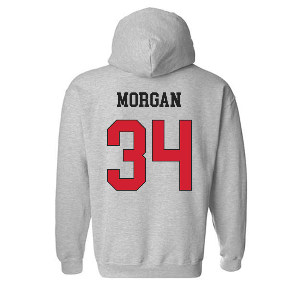 Maryland - NCAA Baseball : Jake Morgan - Classic Shersey Hooded Sweatshirt-1